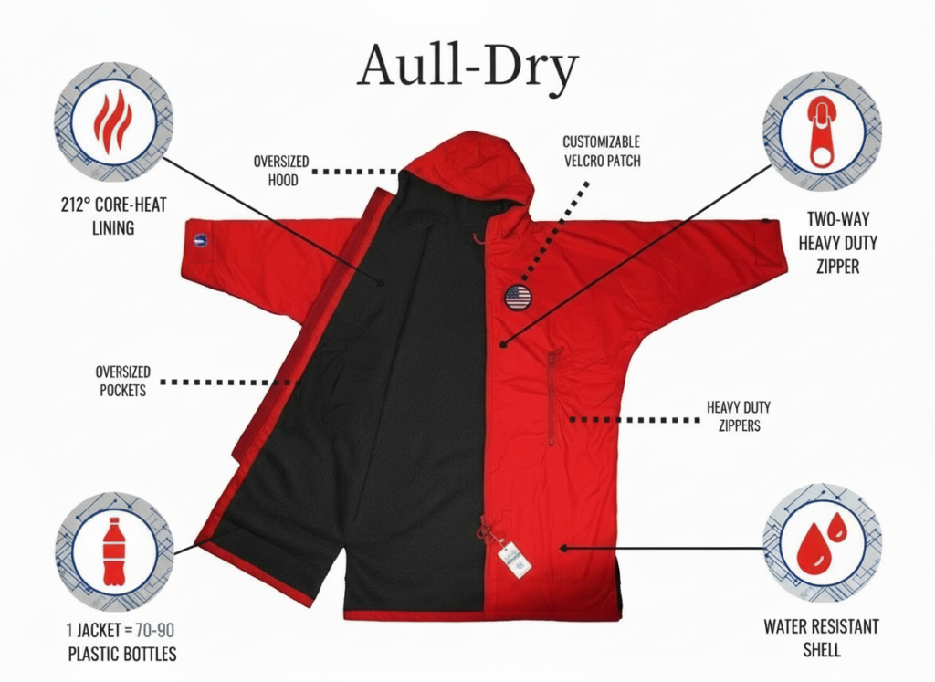 waterproof all weather jacket
